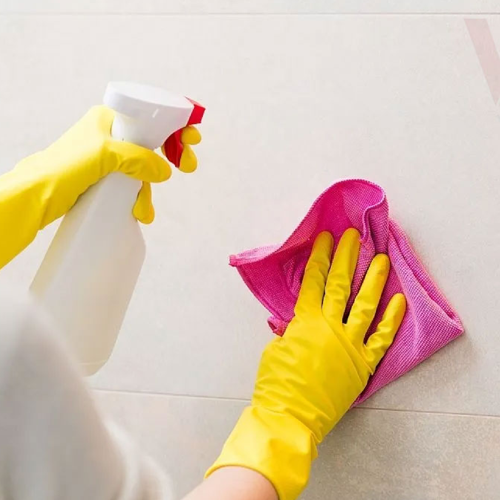 Tẩy rửa, vệ sinh gạch